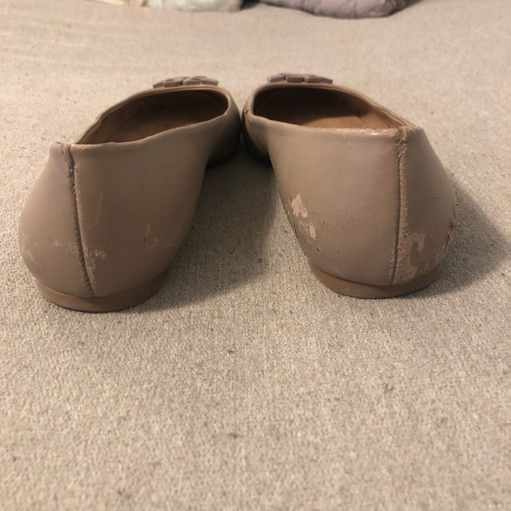 Tory Burch French Grey Flat 8.5 - Picture 4 of 4